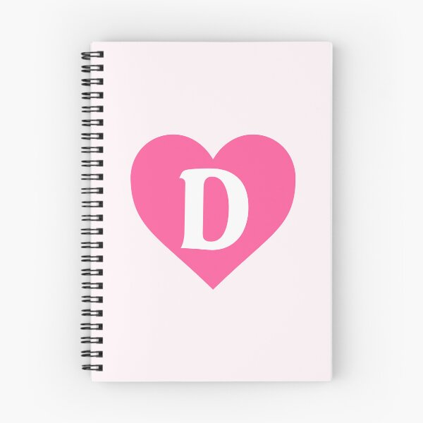 Item preview,  Alphabet Letter D Pink Heart designed and sold by Jeallan Designs.