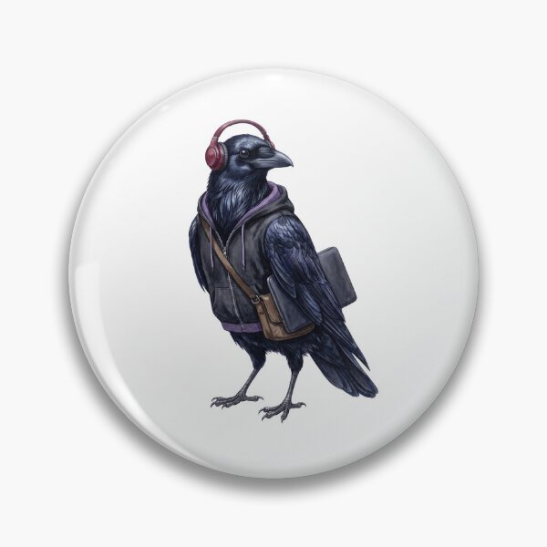Item preview, Moody Raven Student designed and sold by Roy & Tiffany.