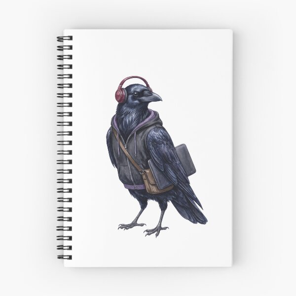 Item preview, Moody Raven Student designed and sold by Roy & Tiffany.