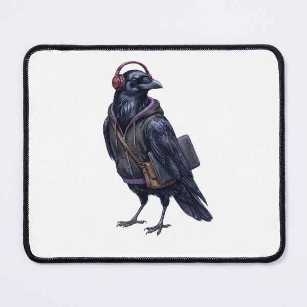 Item preview, Moody Raven Student designed and sold by Roy & Tiffany.