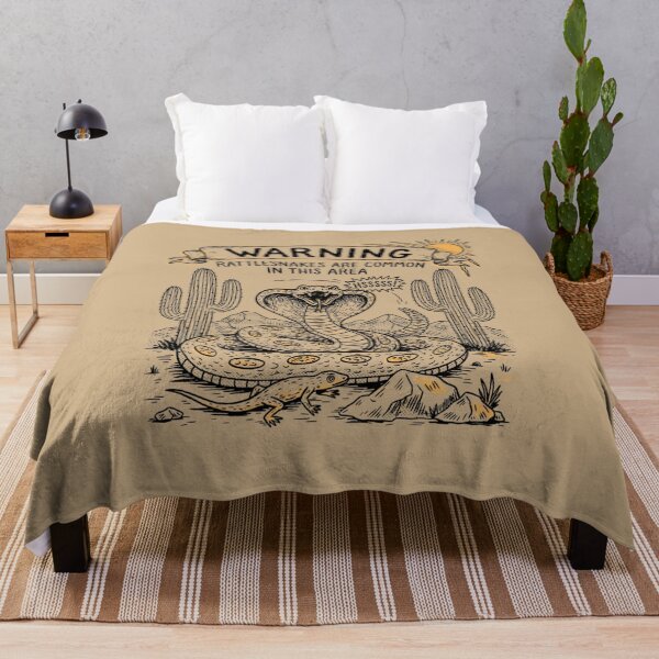 Item preview, Warning Rattlesnakes Are Common In This Area designed and sold by Peter Stawicki.