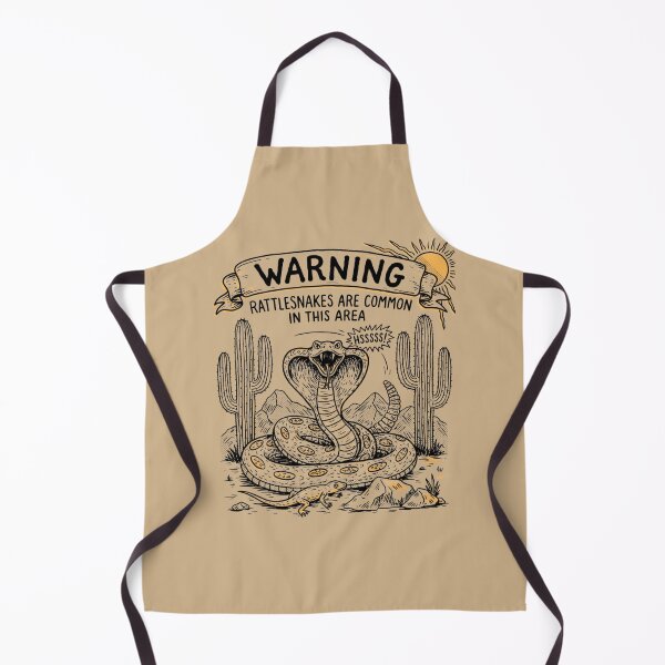 Item preview, Warning Rattlesnakes Are Common In This Area designed and sold by Peter Stawicki.