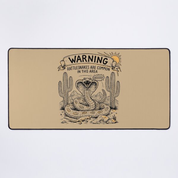 Item preview, Warning Rattlesnakes Are Common In This Area designed and sold by Peter Stawicki.