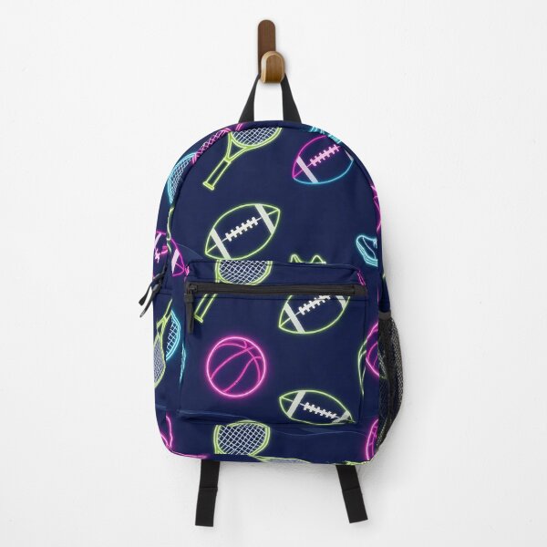 Item preview, Neon sports equipment pattern designed and sold by Agnisherl.