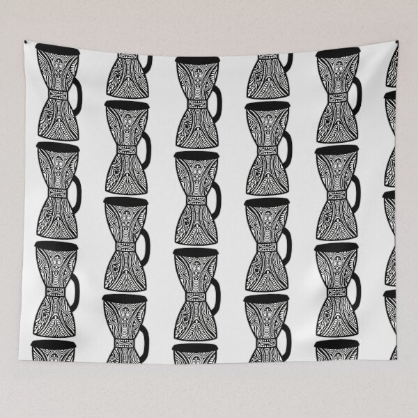Item preview, Kundu Drum Graphic designed and sold by TribeAndTrend.