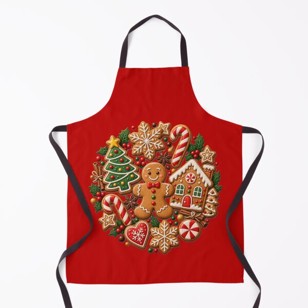 Item preview, Vintage Bakery Christmas Holiday Festive Gift - Cozy Christmas Gingerbread Man Cookie Collection designed and sold by Artycom.