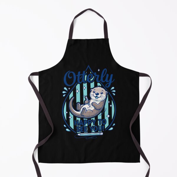 Item preview, Otterly Happy To See You Cute Sea Otter Back To School designed and sold by ripgoatclothing.