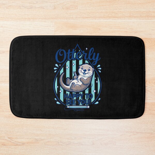 Item preview, Otterly Happy To See You Cute Sea Otter Back To School designed and sold by ripgoatclothing.