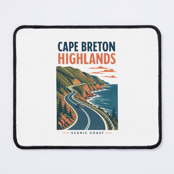 Item preview, Cape Breton Highlands Cabot Trail | Nova Scotia Landscape Art designed and sold by AMICO77.