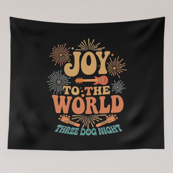 Item preview,  Joy to the World Three Dog Night Guitar-94 designed and sold by CuteBots.