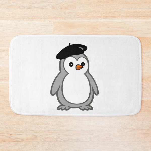 Item preview, Pippo French Beret | Minimalist penguin in France look designed and sold by Pippo-Penguin.