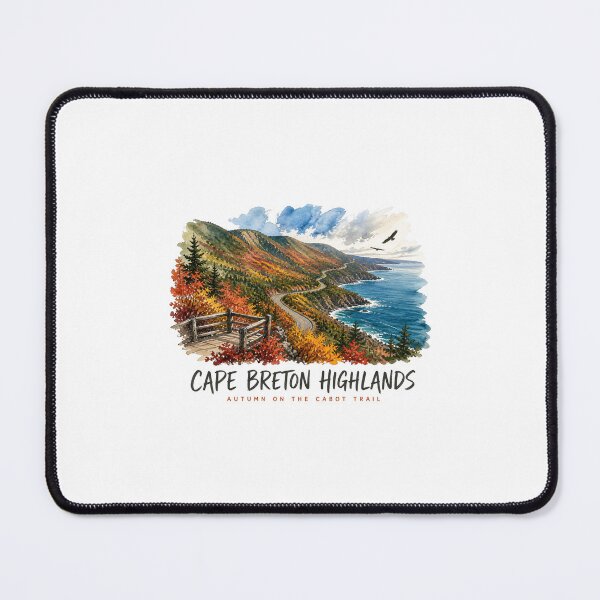 Item preview, Cape Breton Highlands Cabot Trail | Nova Scotia Landscape Art designed and sold by AMICO77.