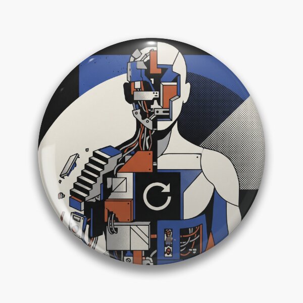 Item preview, Reboot Yourself Version 2.0 – Futuristic Self Reinvention Streetwear designed and sold by Origamoart.