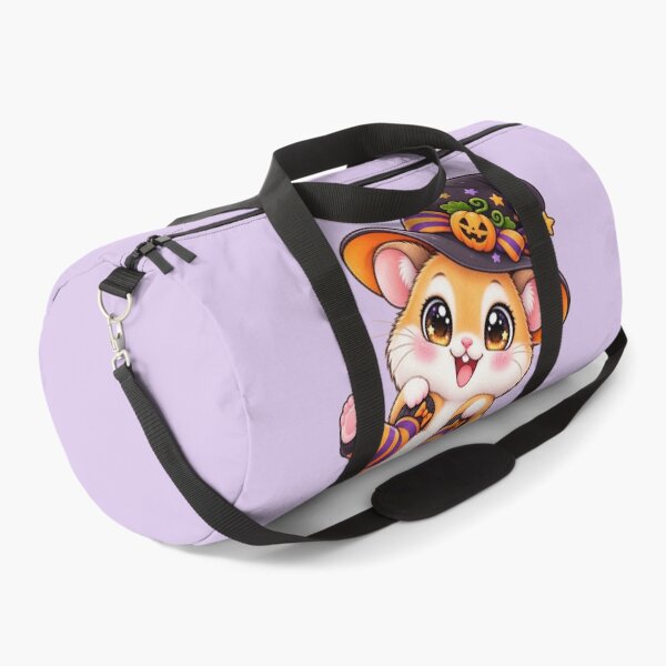 Item preview, Kawaii Hamster Witch Socks Sticker Art – Cute Chibi Halloween Illustration designed and sold by MagicMakerPh.