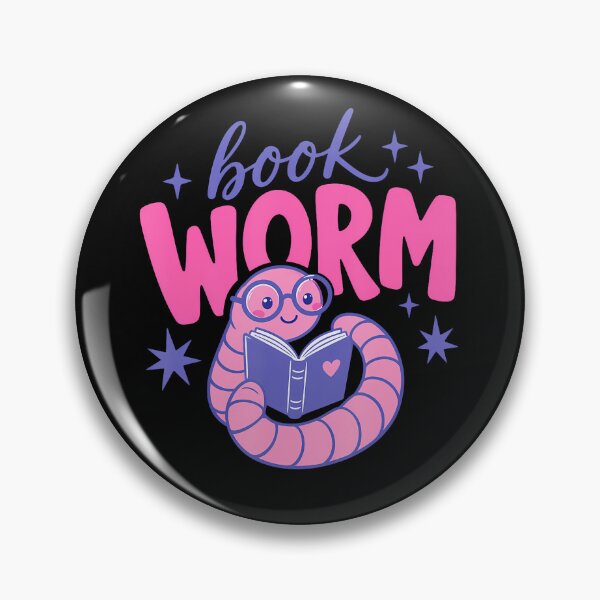 Item preview, Book Worm Cute Reading Worm Book Lover designed and sold by ripgoatclothing.