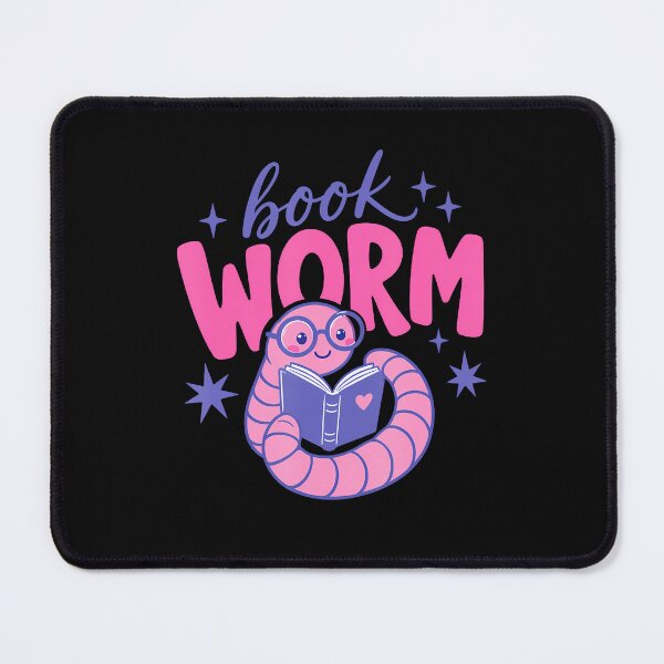 Item preview, Book Worm Cute Reading Worm Book Lover designed and sold by ripgoatclothing.
