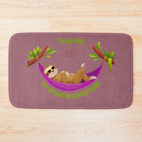 Item preview, Energy-Saving Mode Sloth Funny Lazy T-Shirt designed and sold by joan-01.