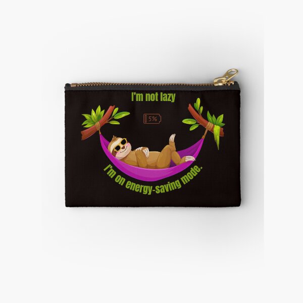 Item preview, Energy-Saving Mode Sloth Funny Lazy T-Shirt designed and sold by joan-01.