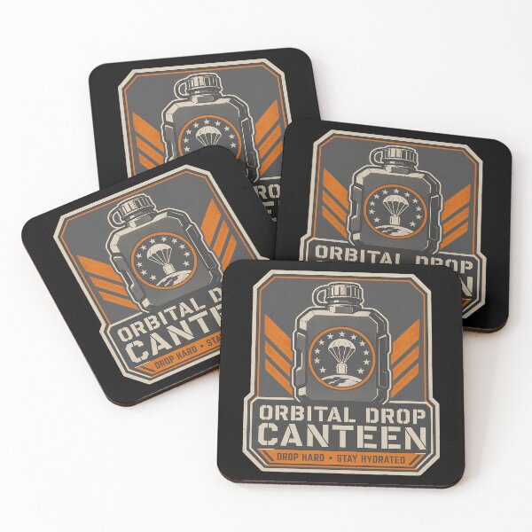 Item preview, Orbital Drop Field Canteen Label designed and sold by agearb.