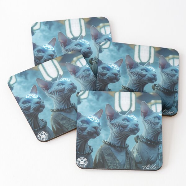 Item preview, Midnight Frequency Lantern Cats designed and sold by LightMagicUK.