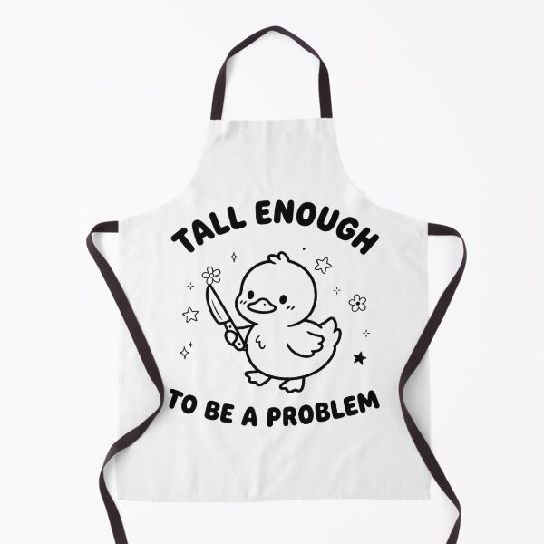 Item preview, Tall Enough to Be A Problem Funny Duck Humor designed and sold by perkmingStudio.