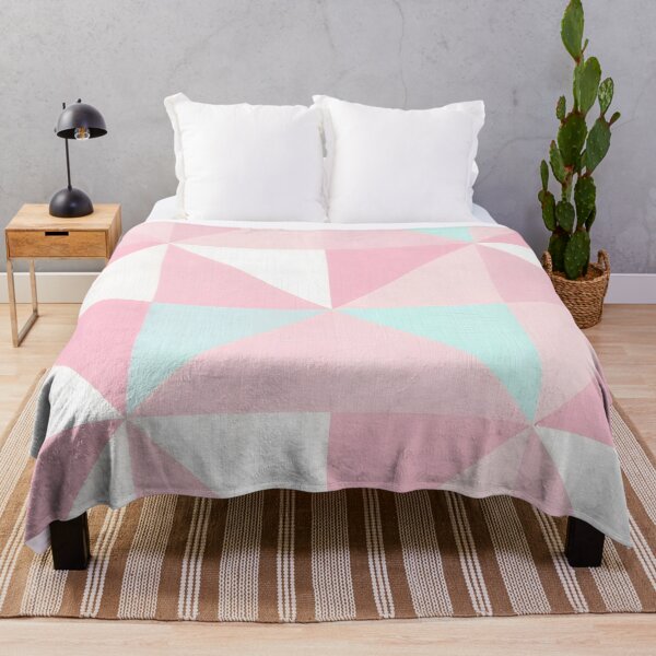 Item preview, Blush Pink Mint Abstract Popular Collection designed and sold by TrendyDesigne412.