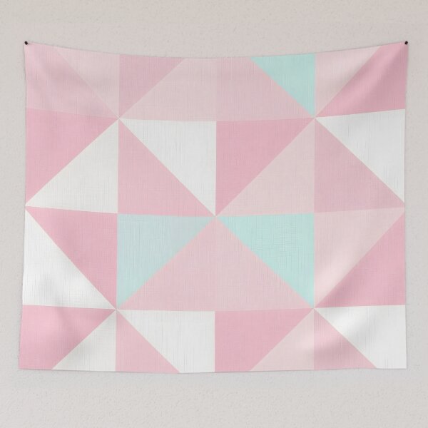 Item preview, Blush Pink Mint Abstract Popular Collection designed and sold by TrendyDesigne412.