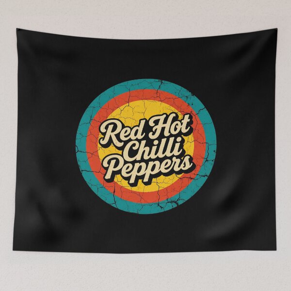 Item preview,  Red Hot Chili Peppers Distressed Band -5 designed and sold by CuteBots.