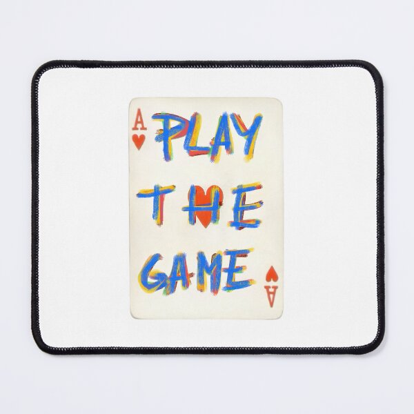 Item preview, Play the game - Colorful ace of hearts and playing card designed and sold by Atelier 44.
