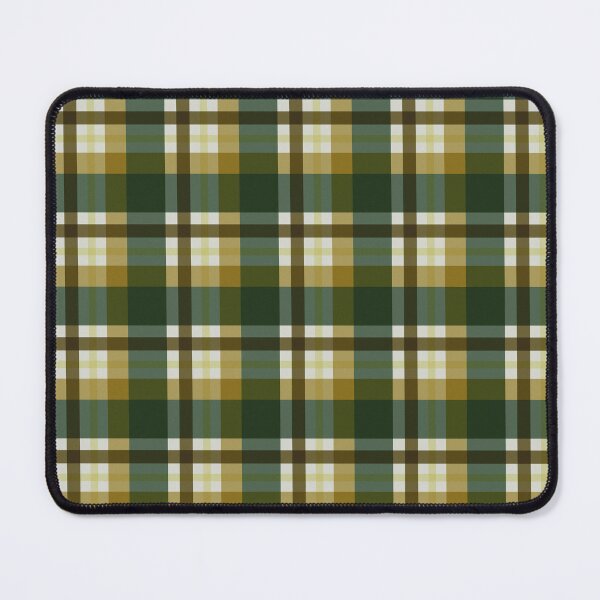 Item preview, Forest Green and Mustard Plaid Pattern – Rustic Vintage Cottagecore Fall Checkered Design designed and sold by CricketDoodles.