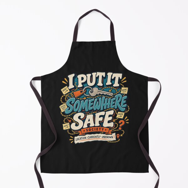 Item preview, I Put It Somewhere Safe Society – Funny Forgetful Club designed and sold by Golden Era Studio.