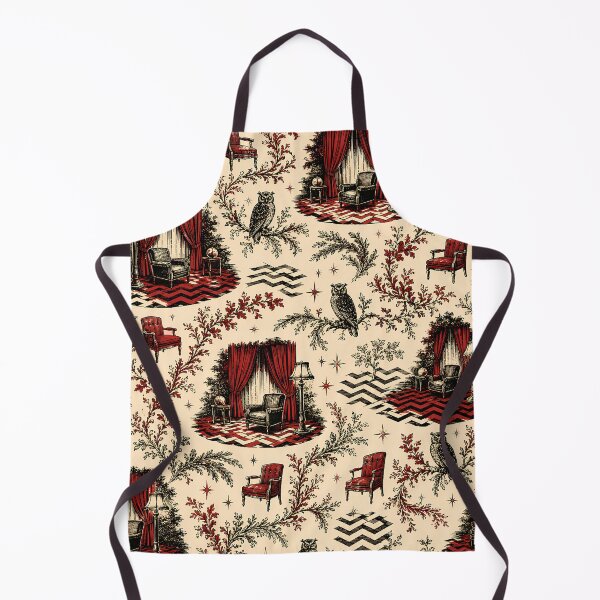Item preview, Red Room Dream Toile Pattern designed and sold by agearb.