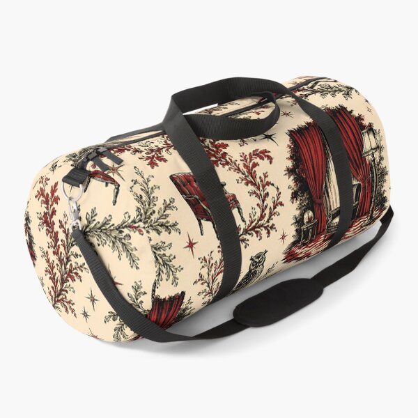 Item preview, Red Room Dream Toile Pattern designed and sold by agearb.