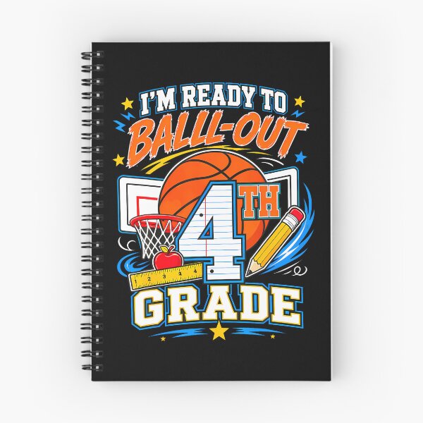 Item preview, Back To School Basketball I'M Ready To Ball Out 4Th Grade designed and sold by ripgoatclothing.