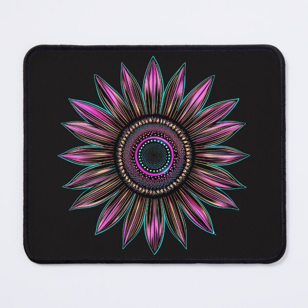 Item preview, synthetic sunflower solar power bloom designed and sold by RetroWaveArtCo.