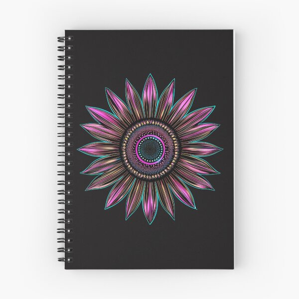 Item preview, synthetic sunflower  solar power bloom designed and sold by RetroWaveArtCo.