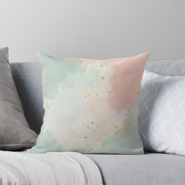 Item preview, Mint Blush Pink Abstract Popular Collection designed and sold by TrendyDesigne412.