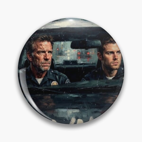 Item preview, Crown Vic Police Drama Fine Art Tribute designed and sold by Art's Diner.
