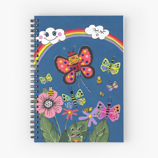 Item preview, Colorful Rainbow With Butterflies designed and sold by Sartoris Art.