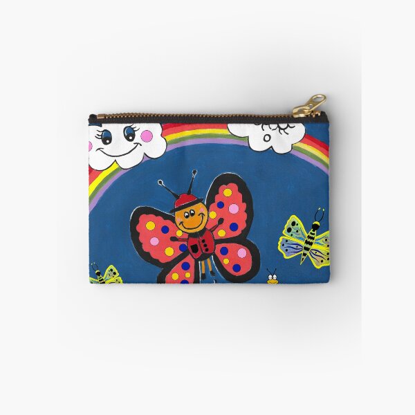 Item preview, Colorful Rainbow With Butterflies designed and sold by Sartoris Art.