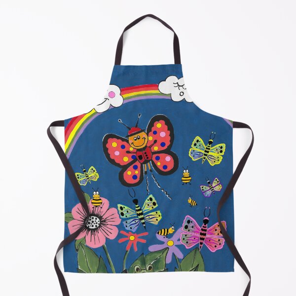 Item preview, Colorful Rainbow With Butterflies designed and sold by Sartoris Art.