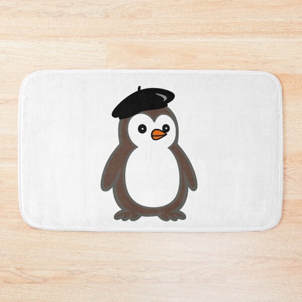 Item preview, Pippo French Beret | Minimalist penguin in France look designed and sold by Pippo-Penguin.