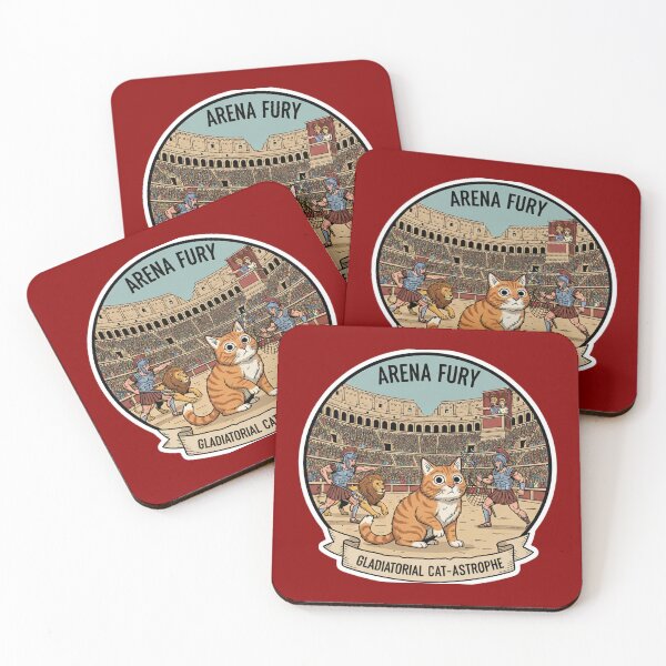 Item preview, Gladiatorial Cat-Astrophe: Wrong Arena! designed and sold by codex antique.