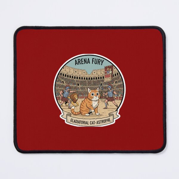 Item preview, Gladiatorial Cat-Astrophe: Wrong Arena! designed and sold by codex antique.