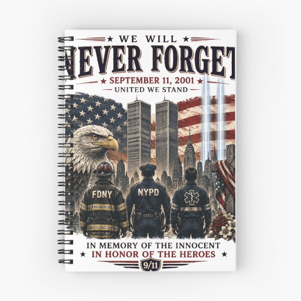 Item preview, 9/11 Never Forget Memorial Shirt, September 11 Tribute T-Shirt, American Flag Hero Shirt, First Responder Patriotic Tee, Twin Towers designed and sold by FHdesigns.