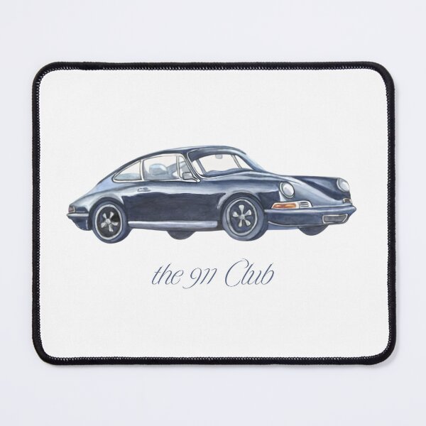 Item preview, The 911 Club – Vintage classic sports car illustration designed and sold by Atelier 44.