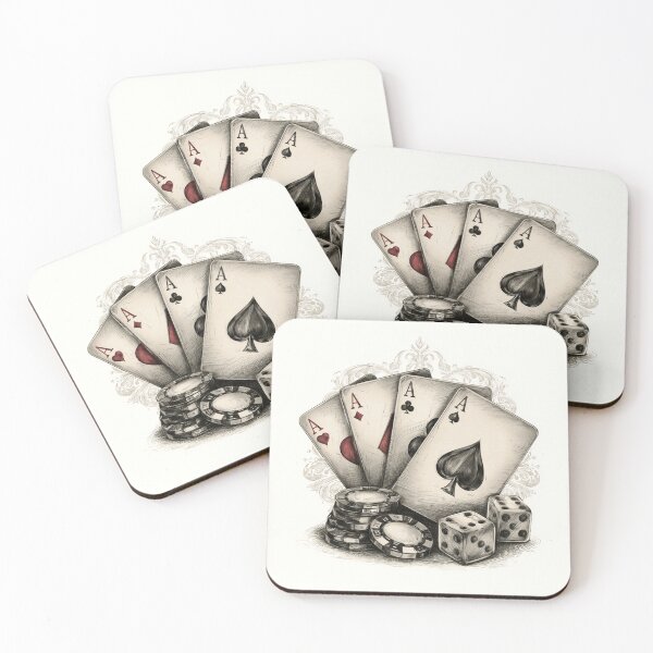 Item preview, four aces and casino themed games designed and sold by dcrc.