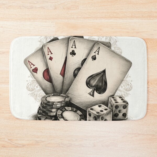Item preview, four aces and casino themed games designed and sold by dcrc.