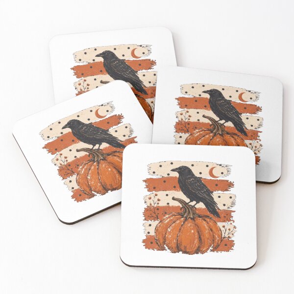 Item preview, Funny Halloween Raven Pumpkin F-Caw-F  designed and sold by roartusa.
