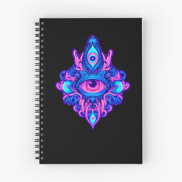Item preview, Neon Third Eye Mandala designed and sold by DRABaBdesign.